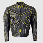 Coolhides Men’s Xmen Motorcycle MotoGP Leather Jacket