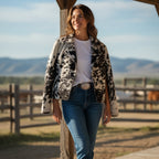 Cow Skin Jacket For Women