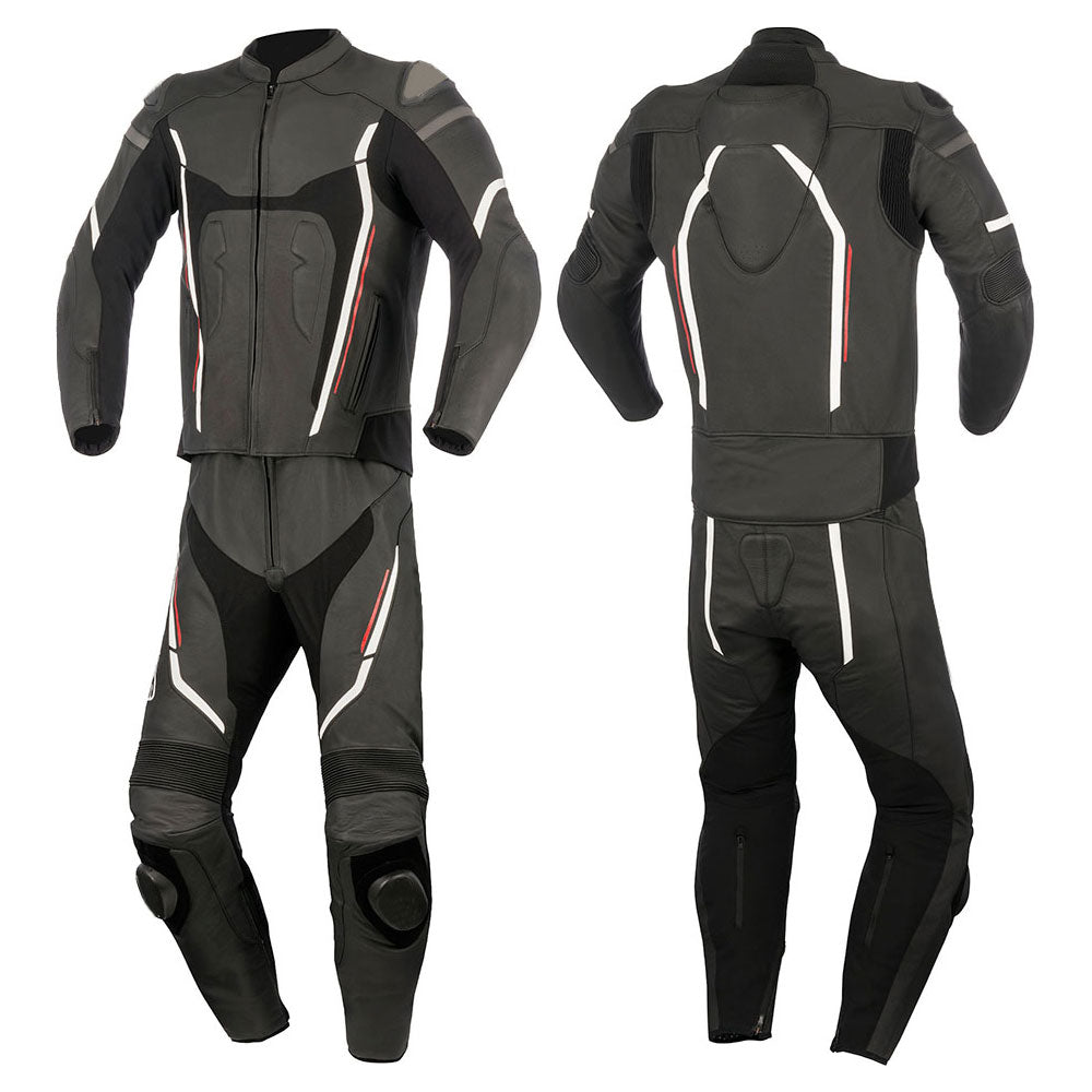 SS319 MEN MOTORCYCLE LEATHER RACING SUIT