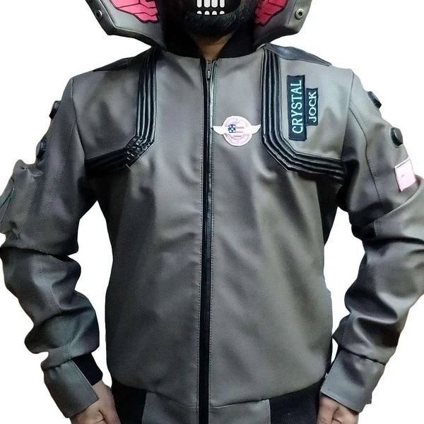 Cyberpunk 2077 Samurai Bomber Leather Jacket