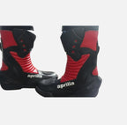 Aprilia Moto Wear Mens Motorcycle Red Black Riding Boots/Shoes