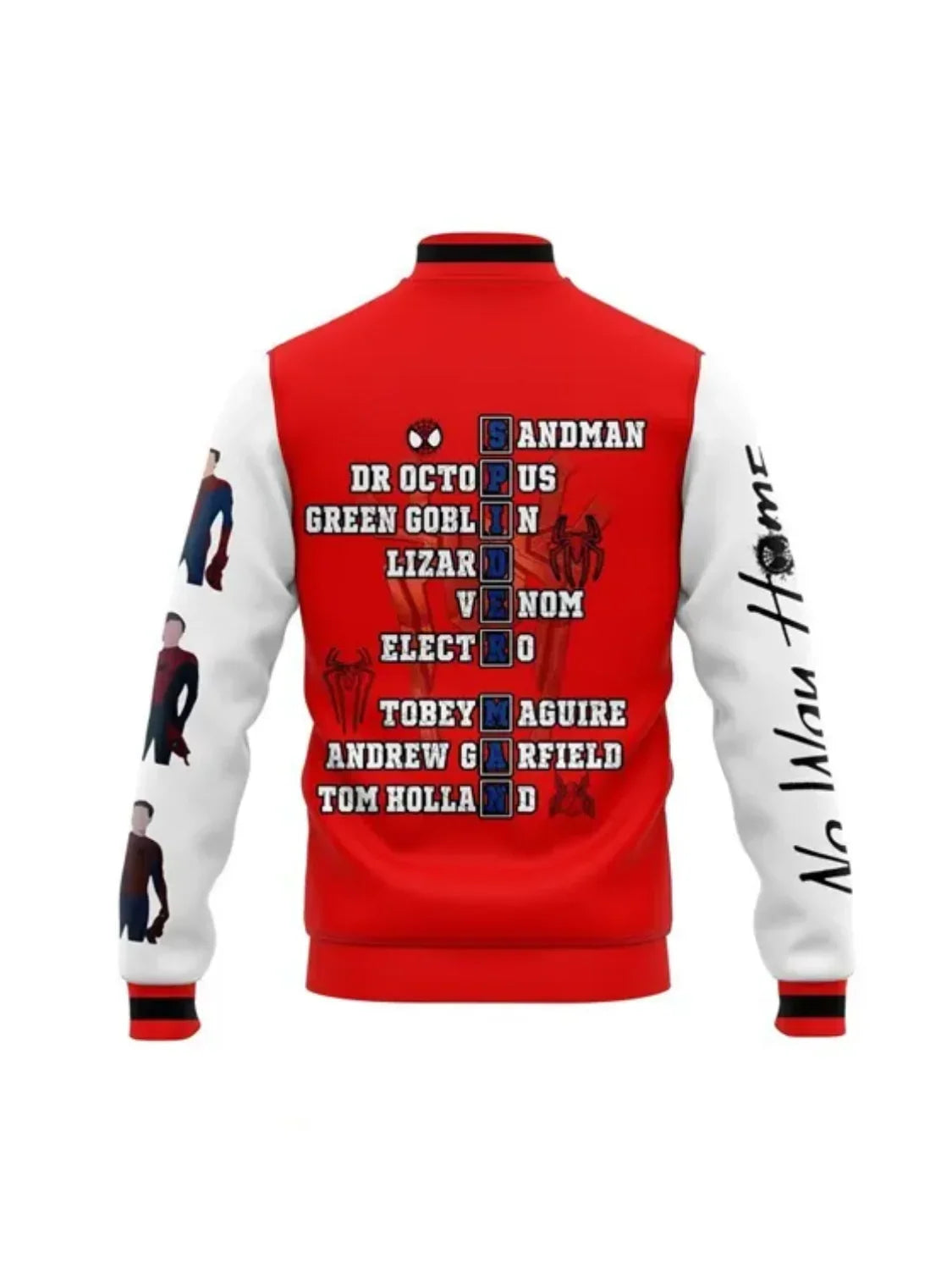 Marvel Spider-Man Varsity Jacket