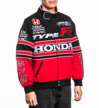 Tribute Jacket - Black Red