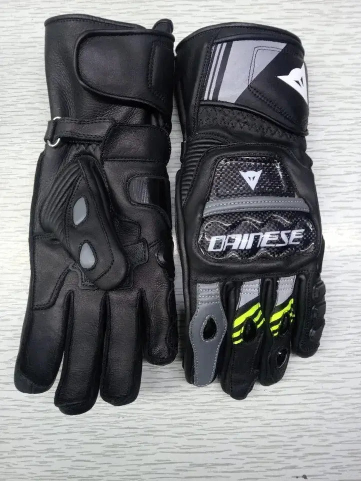 Dainese Carbon Knuckle Gauntlet Protective Racing Gloves