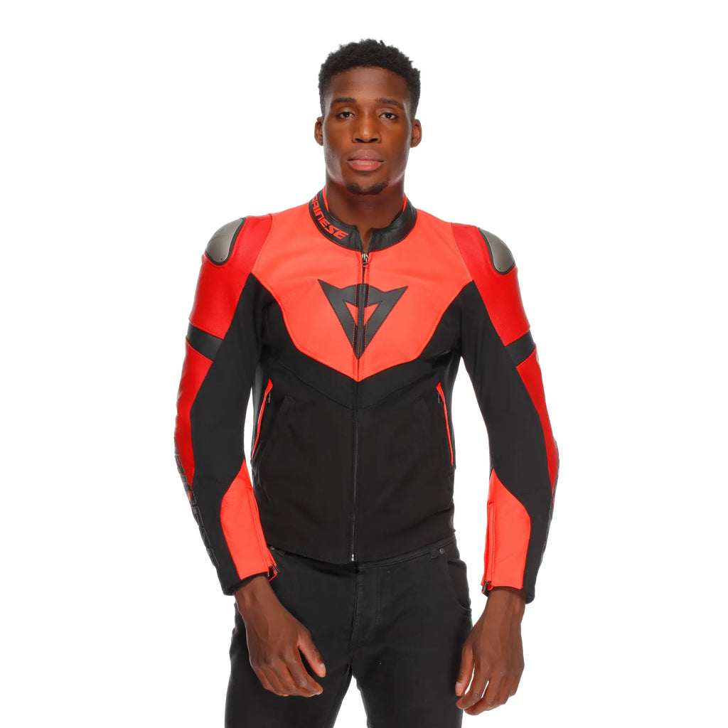 Dainese Iperattiva Leather-Tex Motorcycle Jacket