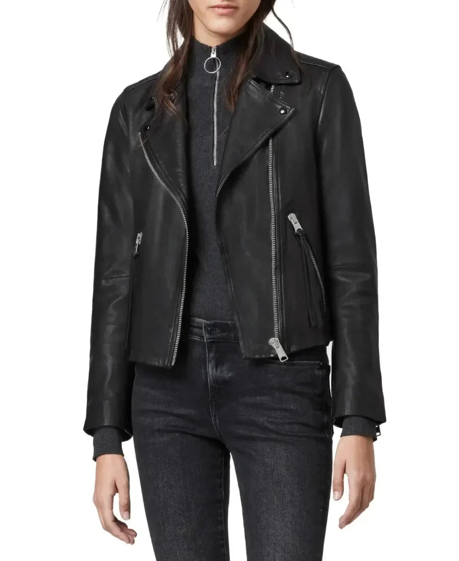 Dalby Gold Women's Motorcycle Jacket