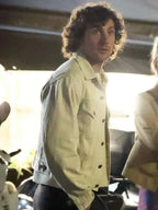 Aaron Taylor-Johnson 2026 White Jacket