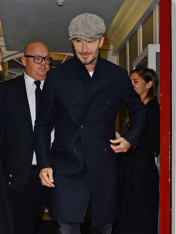 David Beckham LFW Show Trench Coat