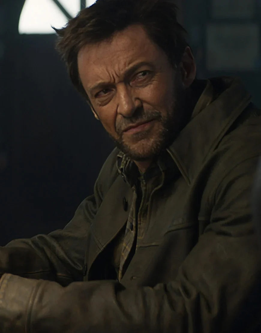 Hugh Jackman Wolverine Leather Jacket