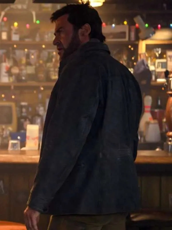 Hugh Jackman Wolverine Leather Jacket
