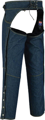 Denim Motorcycle Chaps