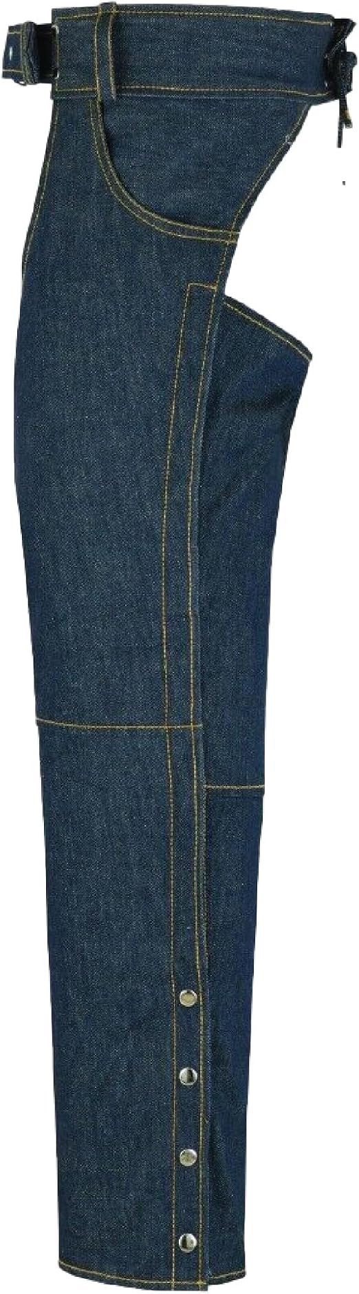 Denim Motorcycle Chaps