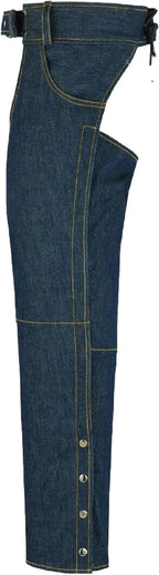 Denim Motorcycle Chaps