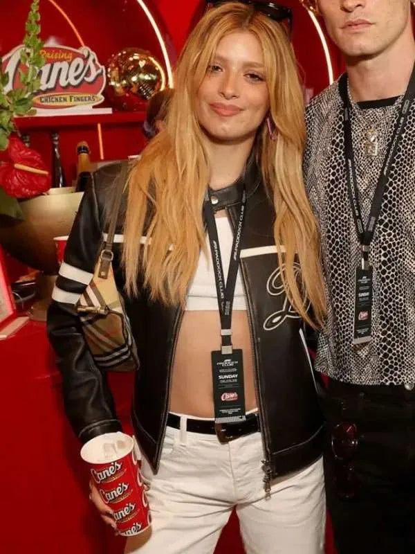 Dixie D’Amelio F1 Miami Grand Prix 2026 Leather Jacket