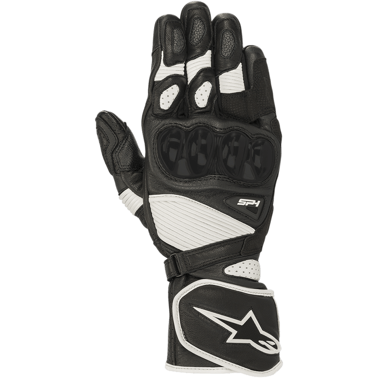 Alpinestars SP-1 V2 Carbon Knuckle Leather Racing Gloves