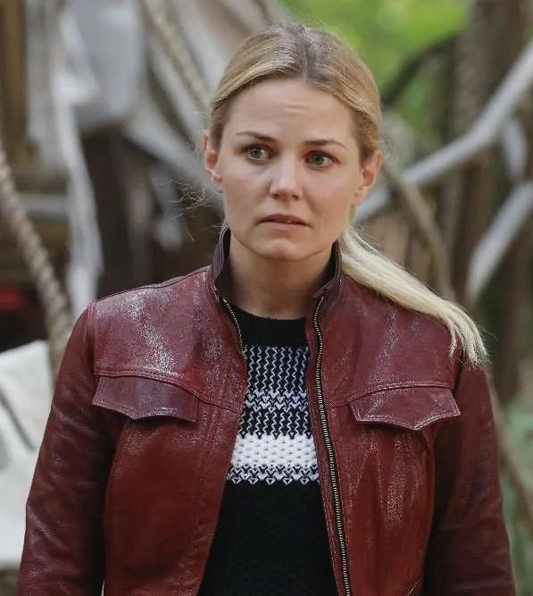 Emma Swan Once Upon a Time Season 6 Red Jacket