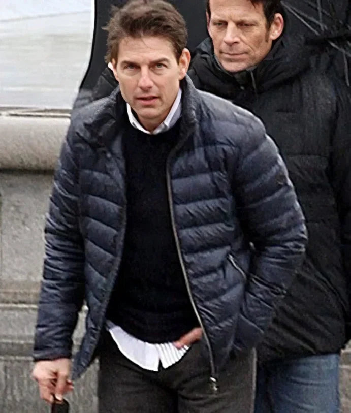 Tom Cruise Mission Impossible 7 Puffer Jacket