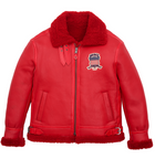 Avirex B3 Bomber Shearling Leather Jackets Mens