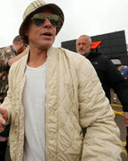 F1 British Grand Prix Brad Pitt Quilted Jacket