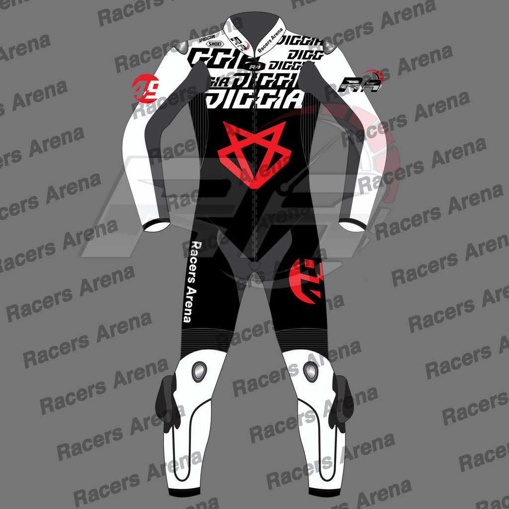 Fabio Di Giannantonio Ducati Winter Test MotoGP 2023 Motorcycle Race Leathers Suit