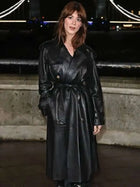 Fashion Week 2026 Daisy Edgar-Jones Black Leather Coat