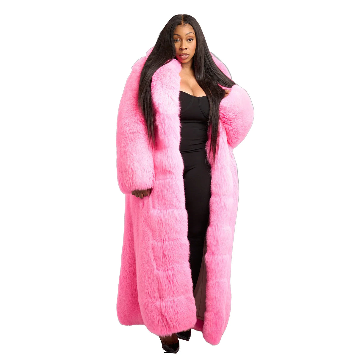 Full Length Full Skin Fox Coat