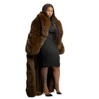 Full Length Full Skin Fox Coat