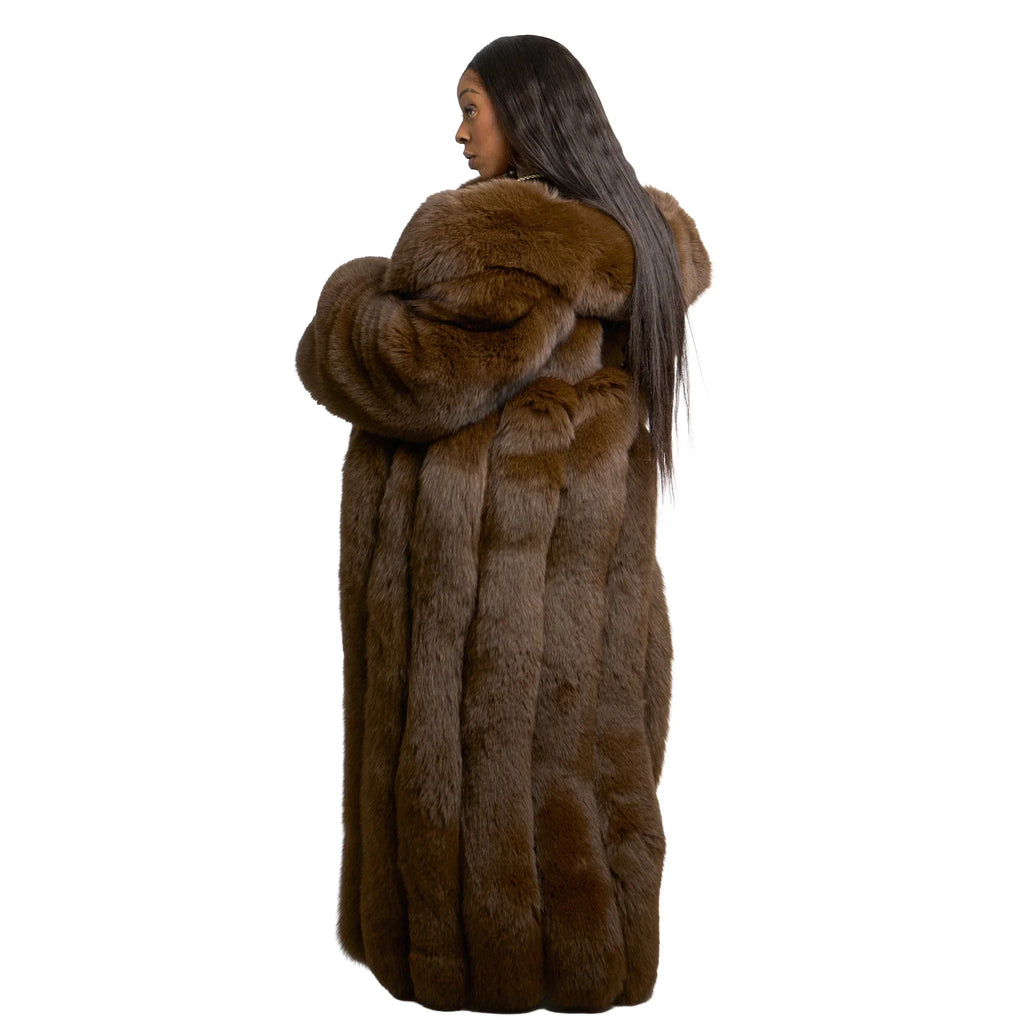 Full Length Full Skin Fox Coat