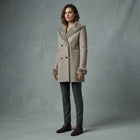 Buy Women's White Sheepskin Coat