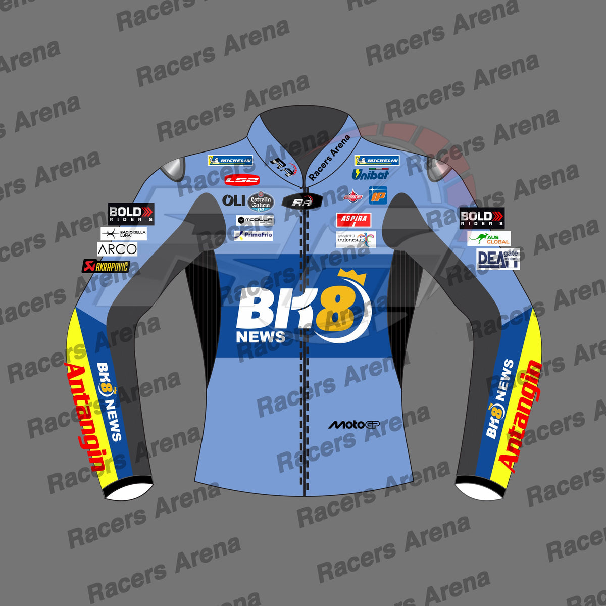 Fermin Aldeguer Ducati Gresini MotoGP 2026 Leather Race Jacket