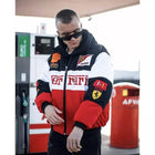 Ferrari Formula 1 Racing Polyester Biker Streetwear Jacket