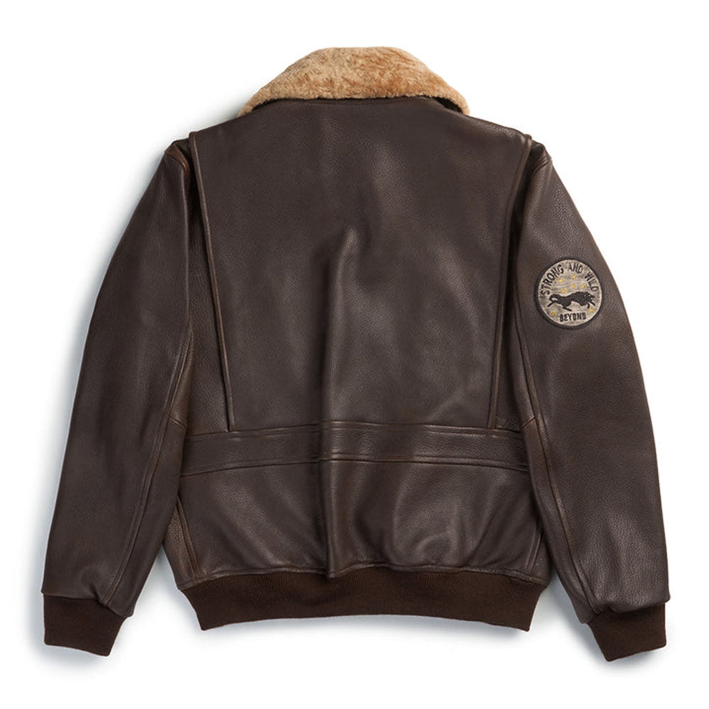 New Bomber Brown G-1 Flight Leather Jacket