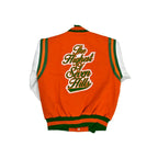 Florida A&M State University Orange Varsity Jacket