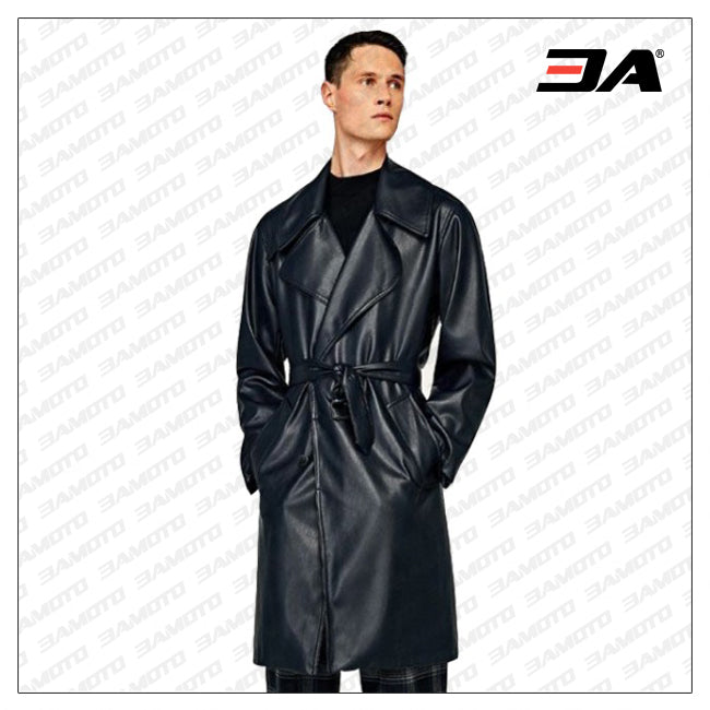 Forever Reserved Leather Coat