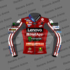 Francesco Bagnaia Ducati MotoGP 2026 Leather Race Jacket