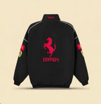 F1 Vintage Ferrari Racing Jacket - Black Edition