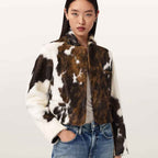 Genuine Cowhide Jacket for Women