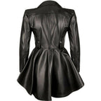 Genuine Umbrella Academy Allison Hargreves Women Motorcycle Biker Leather Jacket