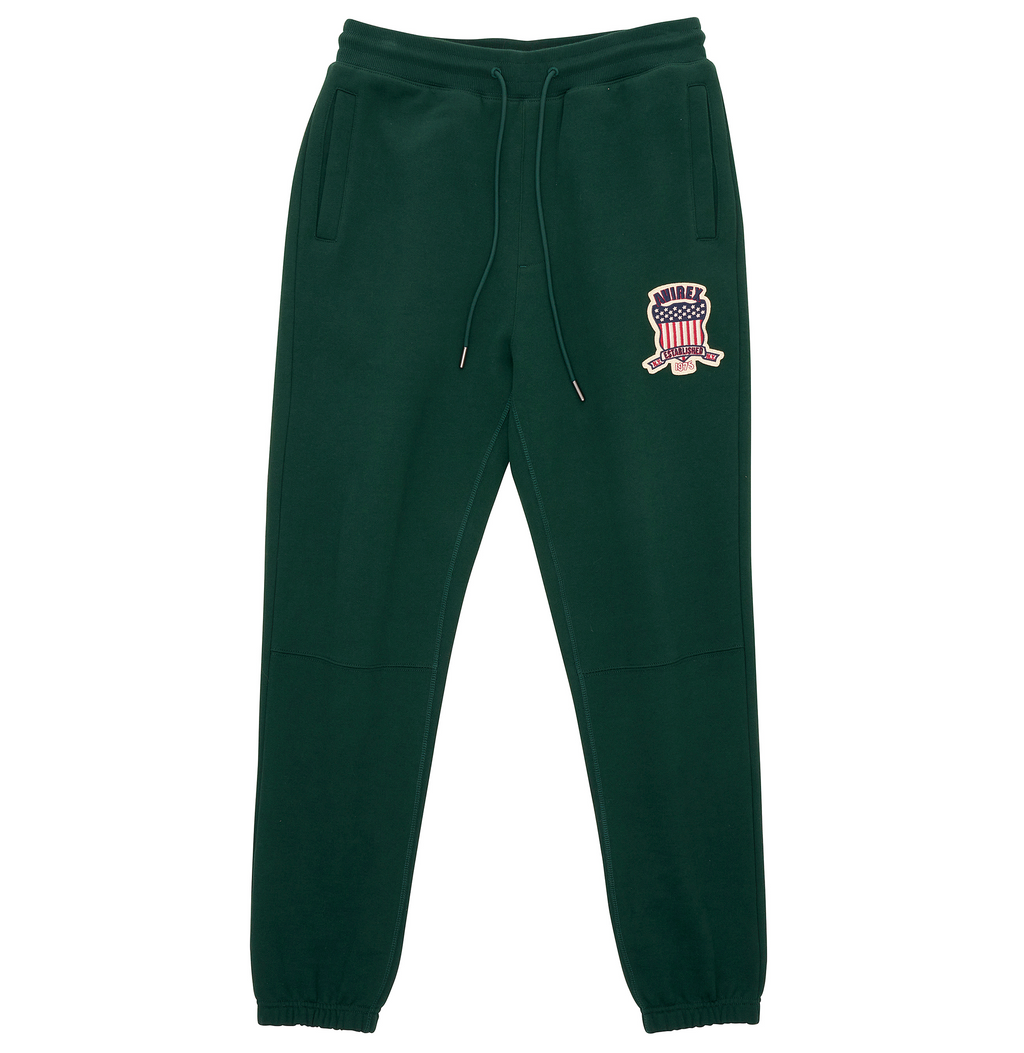 Hunter Green Fleece Jogger Pant