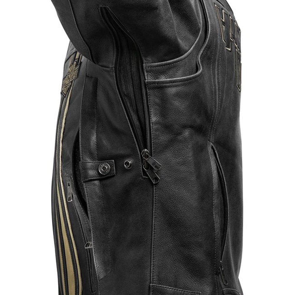 Harley Davidson Motorcycle Jacket – Genuine Leather Biker Jacket for Men