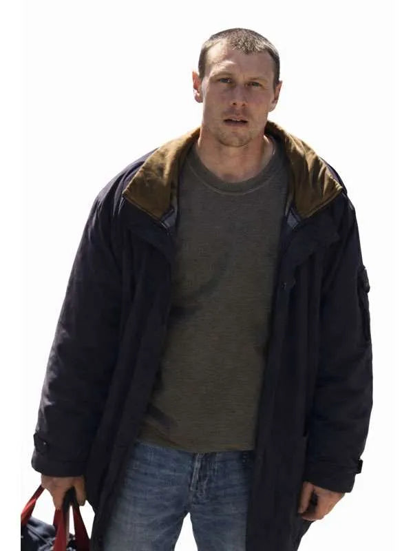 Rose of Nevada 2026 George MacKay Blue Cotton Jacket