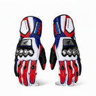 Honda HRC motorcycle racing leather gloves