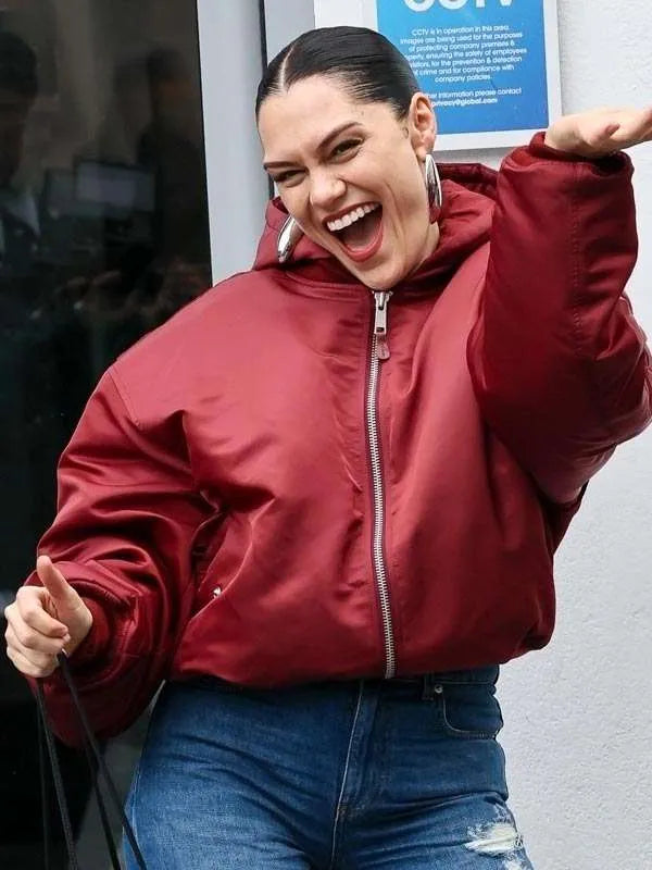 Global Radio Studios Jessie J Bomber Jacket