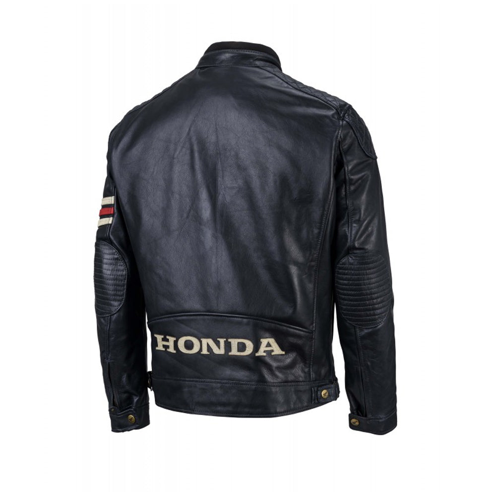 HONDA Maine Edition – Men’s Authentic Vintage Leather Biker Jacket