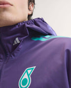 Mens 2026 Vanda Bloom Team Rain Jacket Purple