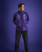 Mens 2026 Vanda Bloom Team Rain Jacket Purple