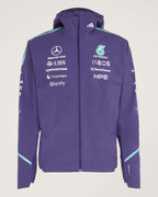 Mens 2026 Vanda Bloom Team Rain Jacket Purple