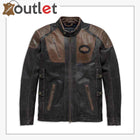 Harley-Davidson Men's Triple Vent System Trostel Leather Jacket