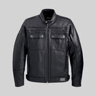 Harley-Davidson Men's Crossroad Black Leather Jacket