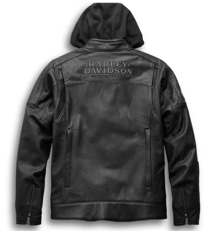 Harley-Davidson Men's Swingarm 3-in-1 Leather Riding Jacket